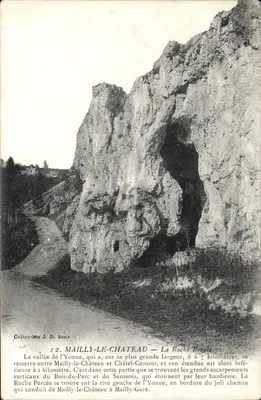 Mailly-le-Château — A Roche Percée — Coleção J. D. Sens