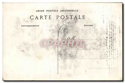 Mailly-le-Château — A Roche Percée — Coleção J. D. Sens — Verso