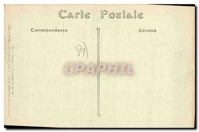 Chastellux (Yonne) — Il Castello e lo Specchio dei Cigni — NDHOT — Verso