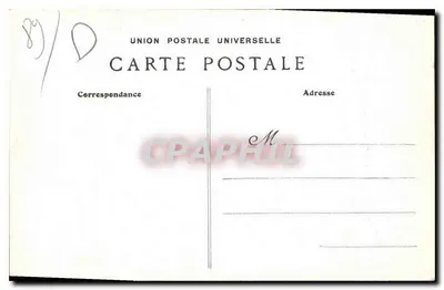 Châtel-Censoir — Interior da Igreja — Coleção J. D. Sans — Verso