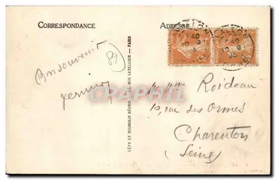 Chastellux (Yonne) — Zamok — ND — Rewers