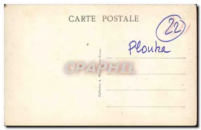 Kaplica Kermaria-an-Iskut, blisko Plouha — Zbiór słynnej 'Tanieczki Śmierci' — A.W. - 5483 — Rewers