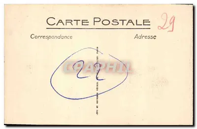 Saint-Brieuc - A Catedral de Saint-Étienne e o Hotel de Ville - L.L. n°28 — Verso