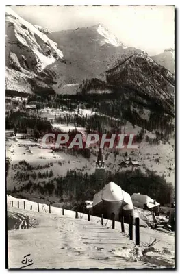Widok kościoła Arguelle — Gap, Alpy Wysokie — wydawca Abel