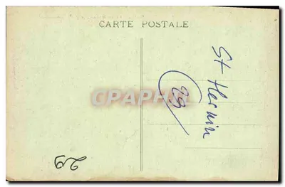 Calvaire de São Hernin, perto de Carhaix (F.) — Calvaire da Bretanha (Coleção B. Hamon, S.B.) — Verso