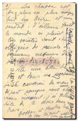 La Roche-Maurice — A Igreja (século XVI) — Editor: Carta Postal — Verso