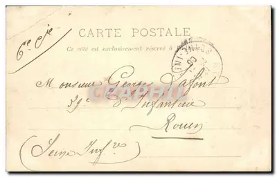 Saint-Germain-en-Laye — A Prefeitura — P. Marmuse, Paris — Verso