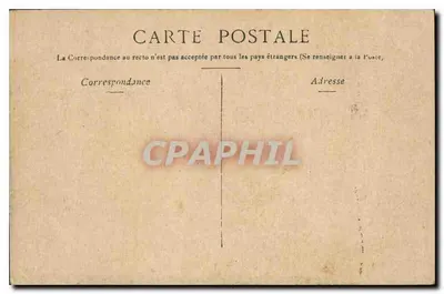 Fontaine Carpeaux dans le parc du Luxembourg — publicité Chocolat Choquart — Bouchées Choquart — Verso