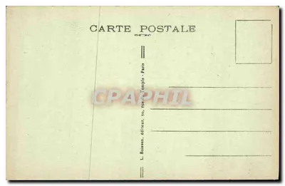 Memorial Nacional — Soldado francês morto pela pátria — L. Boisson, editor, Paris — Verso