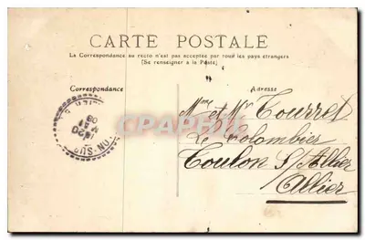 Montpellier — O Teatro e o Boulevard Victor-Hugo — Edição A. Compan — Verso