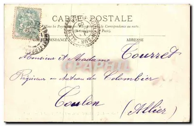 Clermont-Ferrand — El Barrio Desaix — (36° Regimiento de Artillería) — Colección V. D. C., editor — Reverso