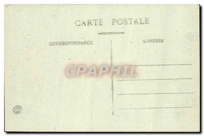 LYON — Estación de Perrache — Las bóvedas y la fachada — E.J.T. — Reverso