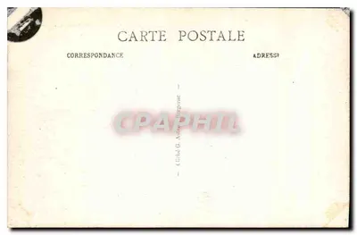Cadouin (Dordogne) — Zewnętrzne zakrysty — Wydawca G. Astier, n° 220 — Rewers
