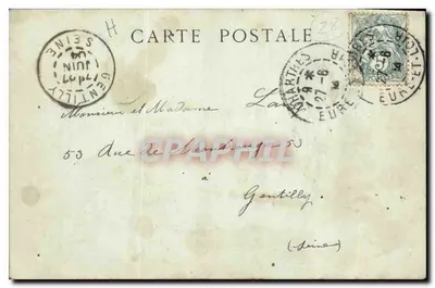 Chartres — Brama Guillaume — kolekcja ND. Fot. Buvette — Rewers