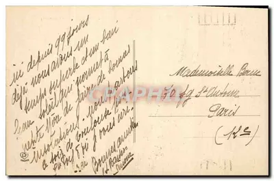 Toulouse - Wschodnia fasada Kapituły, wieża i plac — Wydawca: Graphie Fr. - Toulouse — Rewers
