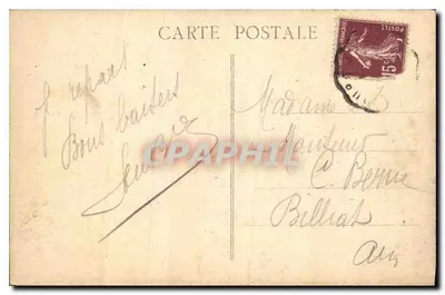 Cherbourg - De Westerfort onder een sterke noordwind — Uitgave B. Editeurs Cherbourg, n°171 — Achterkant