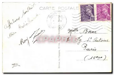 NANTES — O Square de la Petite-Hollande e o Porto — Edição La Stratphile, n° 386 — Verso