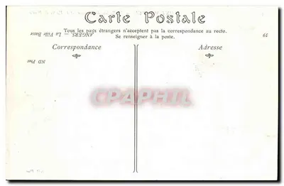 Saint-Maurice — El Ballón de Servance y la Valle de Presle — n°23 — Reverso
