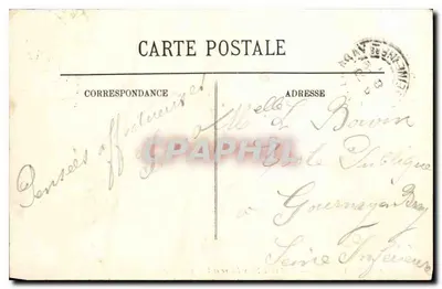 Sainte-Adresse — Boulevard Félix-Faure e Vista generale — editore n°5 — Verso