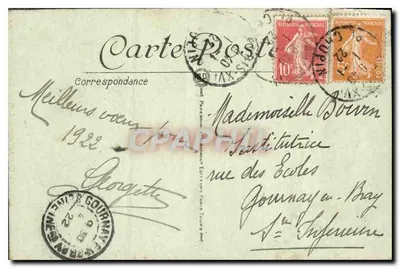 PARIS — Wieża Świętego Jakuba A.P. — Wieża Świętego Jakuba — Rewers