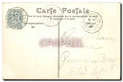 Las Compiègne — Étangs de Saint-Pierre, Chalet Impératrice — ND Phot, nr 101 — Rewers