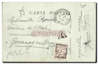 Zamek w Compiègne — Salony Rady — kolekcja ND Phot — Rewers