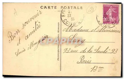Beaune — Muralhas dos Leões — D. D. — Verso