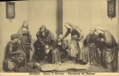 Modena - Igreja de S. João - Adoração do Mazzoni