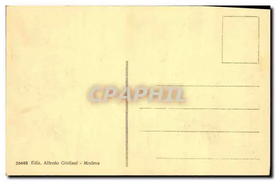 Modena - Igreja de S. João - Adoração do Mazzoni — Verso