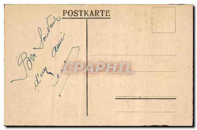 Cólnia a. Rh. Hauptpostamt — General Post Office — editor não visível — Verso
