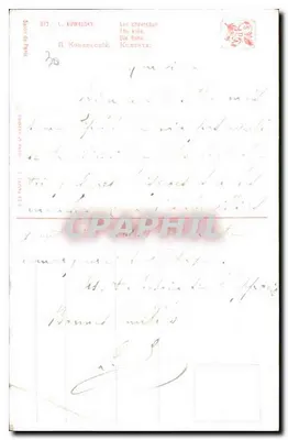 Os cabritos — A jovem mulher e as cabras — Editor: Salon de Paris, n° 912 — Verso
