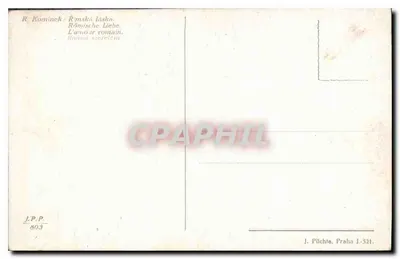 Amore romano — R. Kominek — J. Pilch, Praha J-321 — Verso