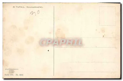 Ri Einfall — Stromschnellen — Photochromie, seria 170, nr 8034 — Rewers