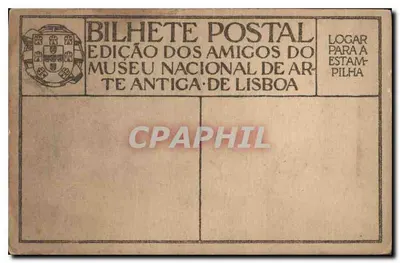 Portretten van Nuno en Joam Gonçalves — Portugese School (15e eeuw) — Uitgave van de Amigos do Museu Nacional de Arte Antiga van Lissabon — Achterkant