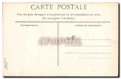 Monumento ai Caduti — Parigi — editore L.V. & Cie — Verso