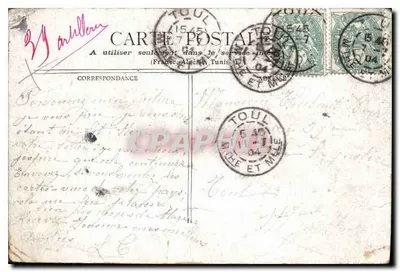 C.-F. Bellanger. No vilarejo. — In the village. (Salon 1903.) — Verso
