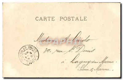 Pani z Glanou — Muzeum Luxembourg — J. Breton - LL. - n°154 — Rewers