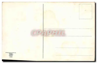 Paisaż jesienny z kamieniem — Photochromie — CPHIL 1846 — Rewers