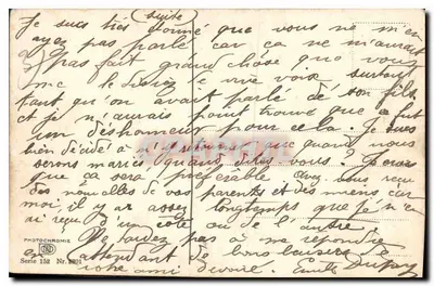 Dintorni di Parigi - Charenton - 94 — Fotochromia, serie 152, n° 8801 — Verso