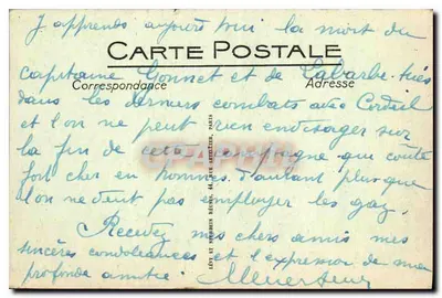 Um Nid de Cigognes — JND Hot, n° 322 A — Verso