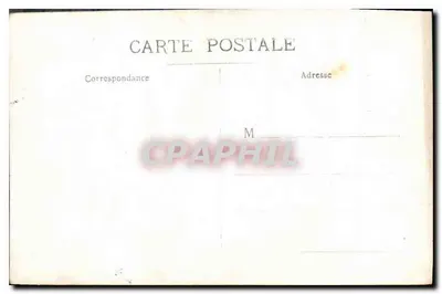 Menina — retrato oval — Carta postal — Verso