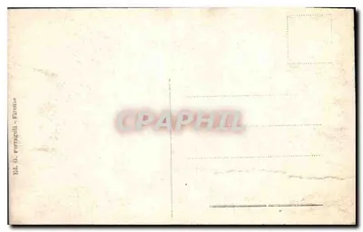 Ritratto di Farinata degli Uberti — Ex Convento di S. Annunziata — Ed. G. Ferragudi - Florença — Verso