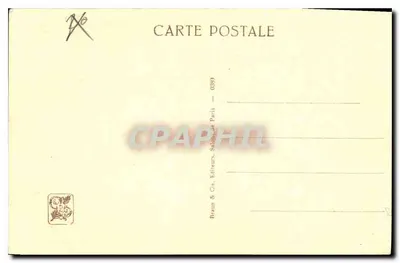 Le Repos du Modèle — P. Ju — n° 03889 — Verso