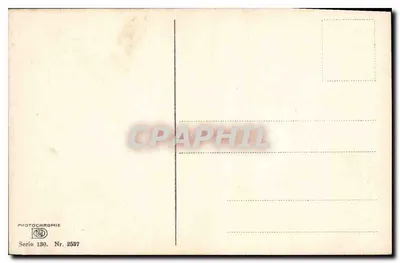 Vale florestal com riacho — Photochrome — Photochromie, Série 130, N° 2537 — Verso