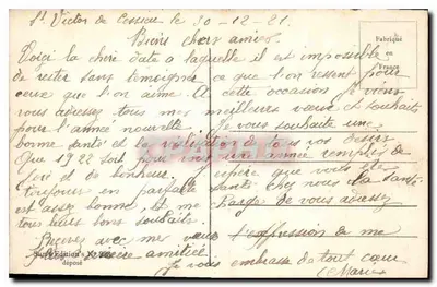 Karta życzeń — Dobre Nowe Roky — Wydawnictwo Sury N° 228 — Rewers