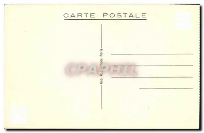 Paisagem pastoral com vacas — Imp. R. Condom, Paris — Verso