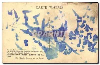Retrato do Abbé Huber — Saint-Quentin — editor Fernand Nathan, n°286 — Verso