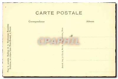 Lourdes-Nevers — Casa Madre delle Suore della Carità, Nevers — riproduzione vietata — Verso