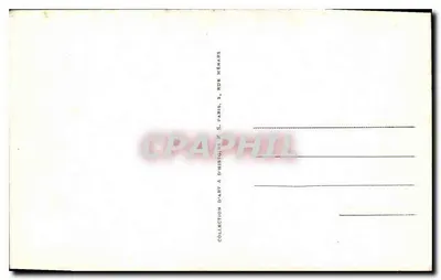 Paris — Facha da Comédie française — Medalhão de Molière por Denis Puech — n° 8212 — Verso