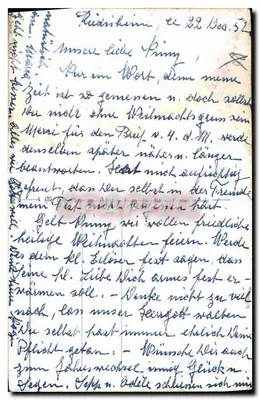 Natividade — cena da nascimento do Cristo — editor não identificado, n° de série 2 — Verso